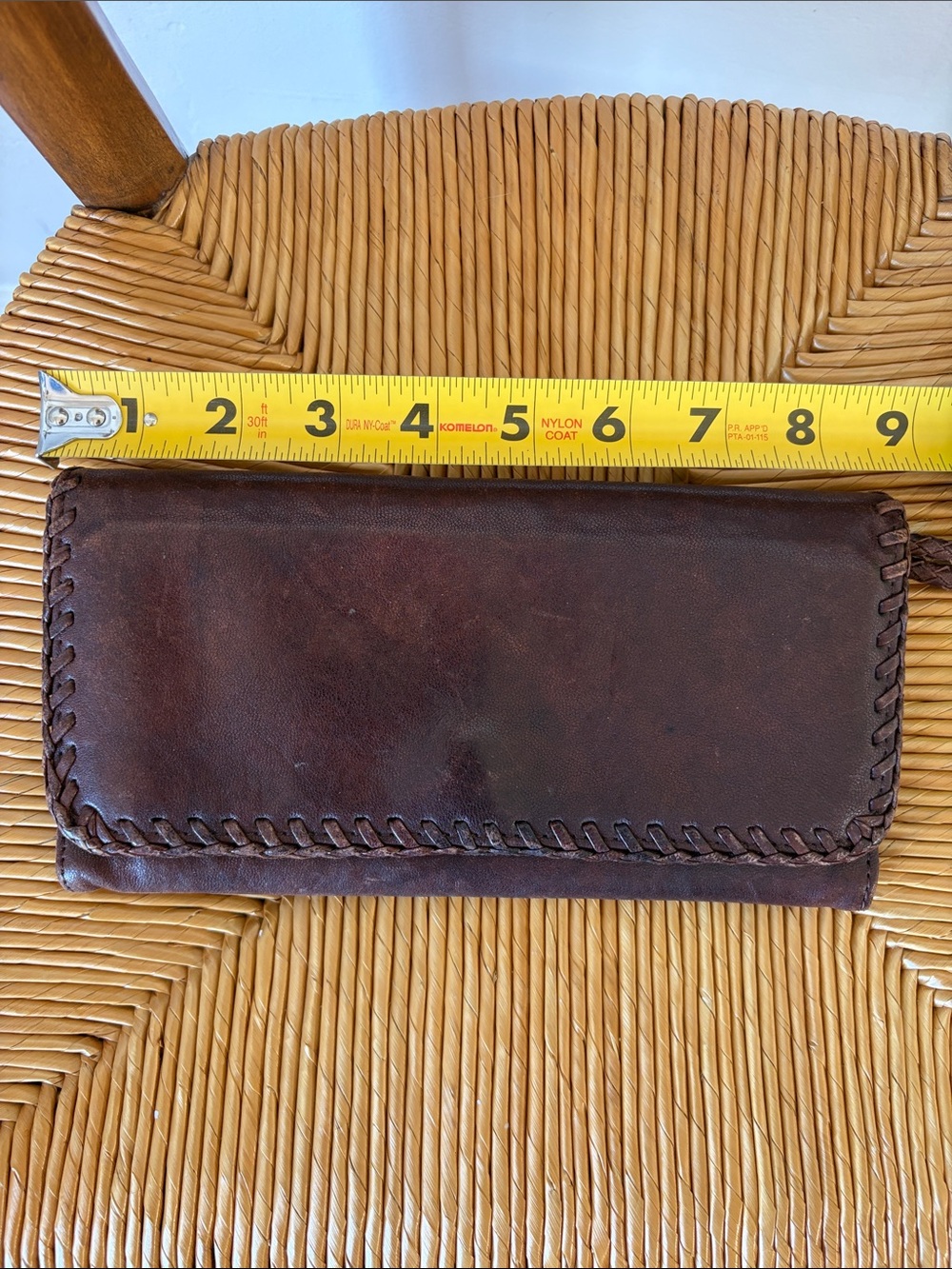 HOBO Dark Brown Leather Wristlet Clutch - Picture 11 of 13